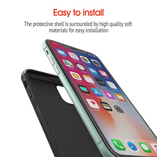 Shockproof Case with Quick Mount Adapter for iPhone 12 Mini(5.4") - Quick Attach Your Cellphone to Any Sincetop Bike Mount/Car Phone Holder/Armband/Belt Clip Black - size: For iPhone 12Mini(5.4")