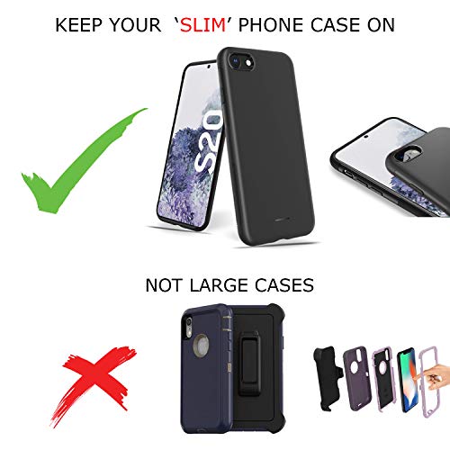 Waterproof Samsung Galaxy S25/S24/S23/S22/S21/S20 Running Armband. Sports Phone Case Holder for Runners - size: 6.2" Screen