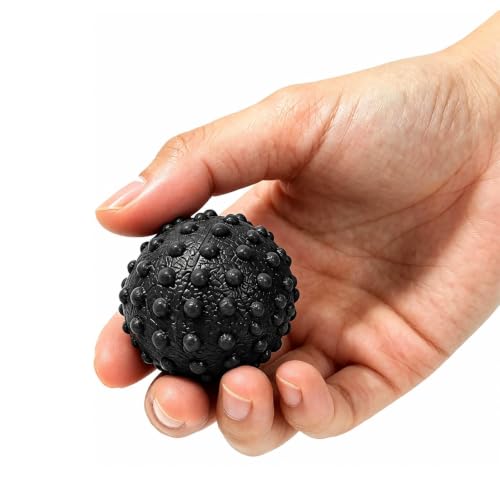 Foot Massage Ball Deep Tissue Myofascial Release Tool for Plantar Fasciitis Relief Portable Acupressure Roller for Tight Muscles Fascia Ball for Home Office Gym Travel Black - color: 1 Black Ball