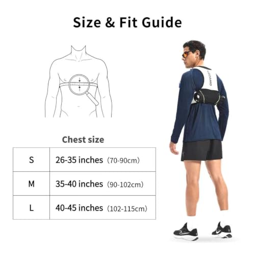ROOT5 Running Hydration Vest 5L with 2 x 500ml Soft Flasks, Lightweight Running Vest with Water Bottles for Men and Women, Trail Running Pack - color: White, size: Large