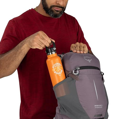 Osprey Sportlite Lightweight Hiking Backpack with Hydraulics Reservoir for Men & Women - Everyday Hydration Travel Bag - color: Olive Tan, style: 15l