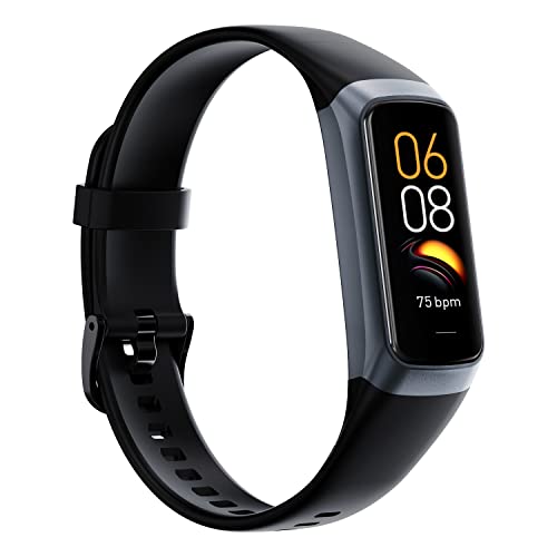 Fitness Tracker, 2026 Smart Band with Heart Rate & Blood Pressure Monitor, IP67 Waterproof Activity Tracker with Sleep Tracking & Step Counter for Men Women, Black - color: Black