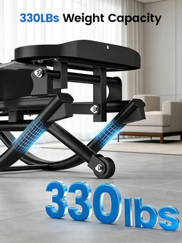 Yagud Rock Stepper Side to Side with Resistance Bands, Rocking Stepper