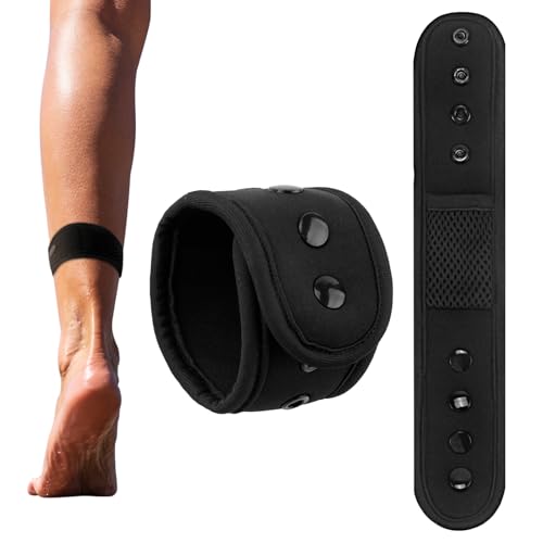 Ankle Band Fitness Pedometer for Men&Women,Compatible with Fitbit Flex 2/One/Zip/Charge 2 3/Alta HR or Garmin Vivofit/2/3/4/JR Fitness Tracker,Adjustable Breathable Sport Ankle Band