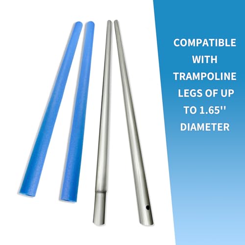 Universal Trampoline Poles Replacement, for 6 Straight Pole Frame