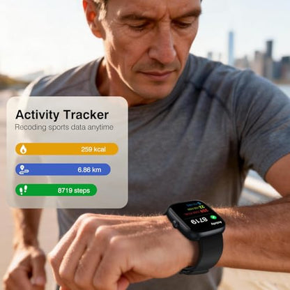 Smart Watch, Fitness Tracker Calling Watch, 1.83" Display, Sleep Tracker
