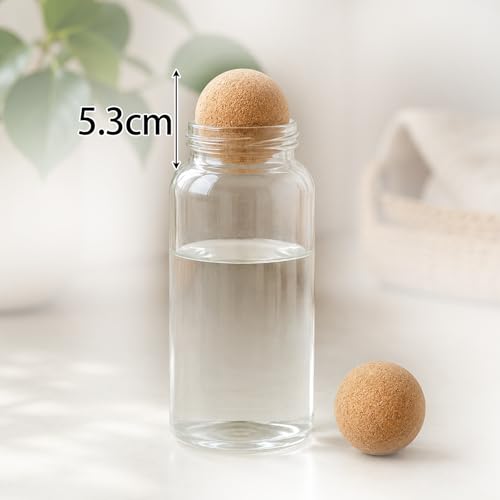 30 Pcs Cork Massage Ball Massage Ball Set, 2 Inch Muscle Relief Ball for Muscle Recovery Yoga Practice