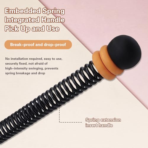 1Pair Weighted Ropeless Battle Ropes - Heavy Duty Cordless Battle Rope with Adjustable Load Ring, Portable Arm Exerciser Rope for Home Gym, HIIT, Strength, Training for Men & Women