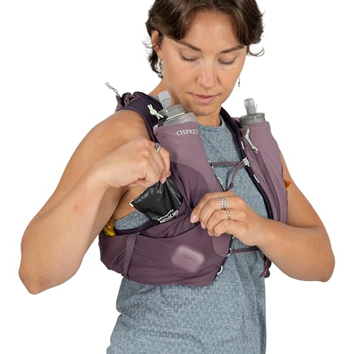 Osprey Dyna 6L Women's Running Hydration Vest with Hydraulics Soft Flasks - color: Black, size: Medium