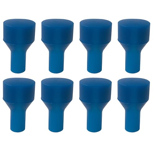 [2025 New] Bite Valve Replacement Mouthpieces for Camelbak,for Most Brands Hydration Pack Bladder (Blue, 8 Pack)