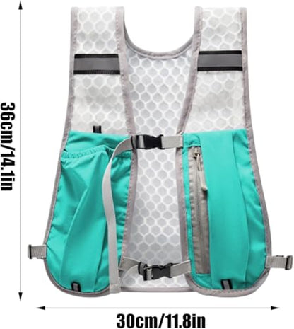 Hydration Running Vest Lightweight Water Backpack Pack for Men Women Hydration Water Pack for Cycling, Running, Hiking, Biking