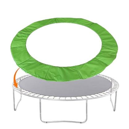 Replacement Trampoline Safety Pad Mat, 6FT 8FT 10FT 12FT 13FT 14FT 16FT UV Resistant Safety Mat Spring Cover - color: Green, size: 10FT-305cm