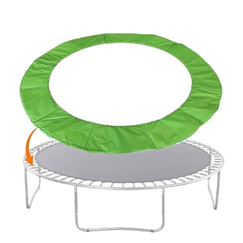 Replacement Trampoline Safety Pad Mat, 6FT 8FT 10FT 12FT 13FT 14FT 16FT UV Resistant Safety Mat Spring Cover - color: Green, size: 16FT-488cm