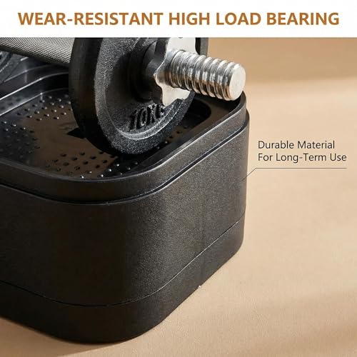 6PCS Treadmill Incline Riser Blocks, Walking Pad Incline Blocks for Home Gym, Adjustable Stackable Leveling Non-Slip Risers for Running/Walking Machine to Simulate Uphill Training