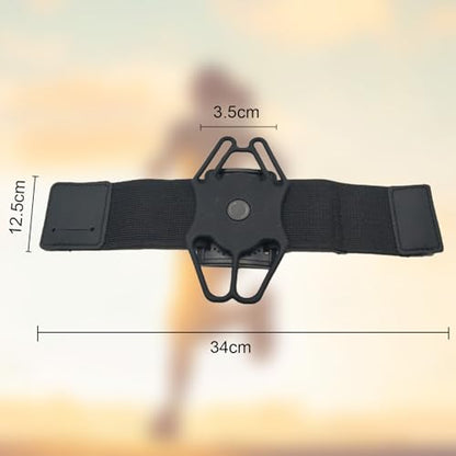 Silicone Phone Armband for Running Gym Adjustable Sports Armband with Secure Smartphone Holder