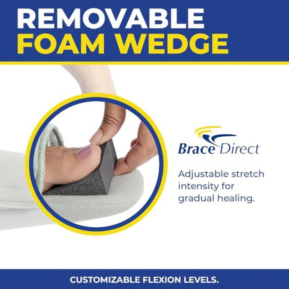 Brace Direct 90 Degree Night Splint, Sleeping Boot for Plantar Fasciitis - size: Large