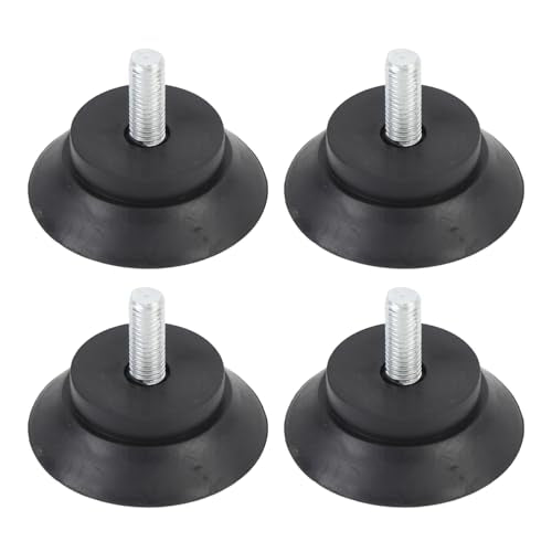 4pcs Rubber Feet with Screw Anti Slip Suction Cup Feet for Furniture Fitness Equipment