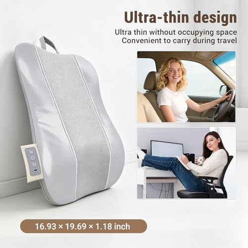 Back Massager with Heat, Shiatsu Neck and Shoulder Massager