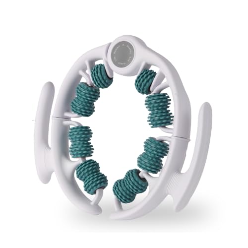 Cellulite Massage Tool Cellulite Remover Roller for Legs/Thighs/Body - color: Green-white