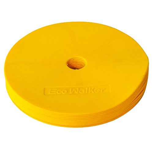 Flat Cones Spot Markers Soccer Basketball Sports Speed Agility Training - color: Green