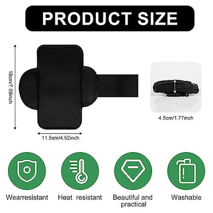 Gym Water Bottle Pouch, Double Layer Water Bottle Holder Sleeve Bag