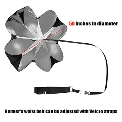 Running Speed Training 56 Inch Resistance Parachute Umbrella Chute