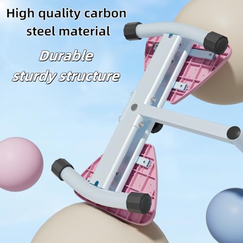 Waist Twisting Machine with Handlebar, Ab Twister Board with Phone Holder, 330 lbs Capacity Waist Twister for Women Belly Fat, Home Gym Exercise Equipment for Slim Waist and Core Ab Exercise