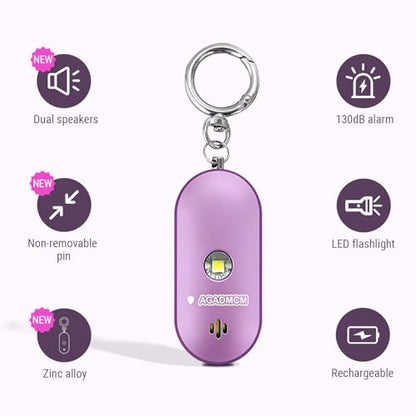 Personal Safety Alarm Keychain