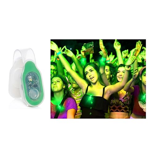 Clip-on, Magnetic LED Safety Light, 4 Light Modes, Rechargeable, Perfect for Nurses, Doctors, Mechanics - color: Green