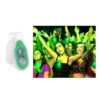 Clip-on, Magnetic LED Safety Light, 4 Light Modes, Rechargeable, Perfect for Nurses, Doctors, Mechanics - color: Green