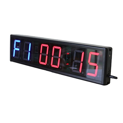 20 Inch Gym Timer for Workouts, Remote Control & Wall Mount