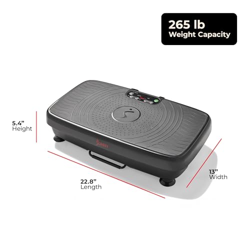 Sunny Health & Fitness 2D/3D/4D Vibration Platform Exercise Machine - size: 2D