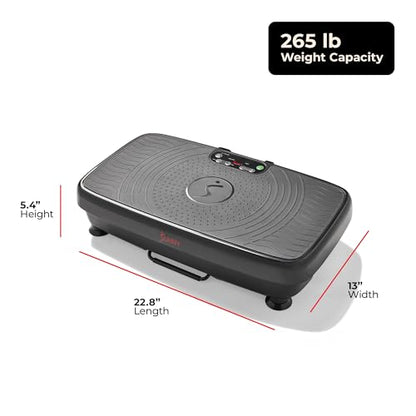 Sunny Health & Fitness 2D/3D/4D Vibration Platform Exercise Machine - size: 2D