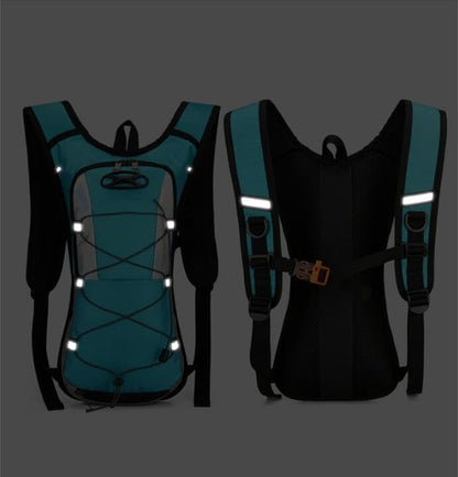 Lake Blue Hydration Packs Trail Running Backpack Ultra Lightweight Hydration Vest with 2L Water Bladder for Bicycle Marathon Hiking Bicycle Bags Water Bag Portable Road Cycling Sport Climbing Pouch