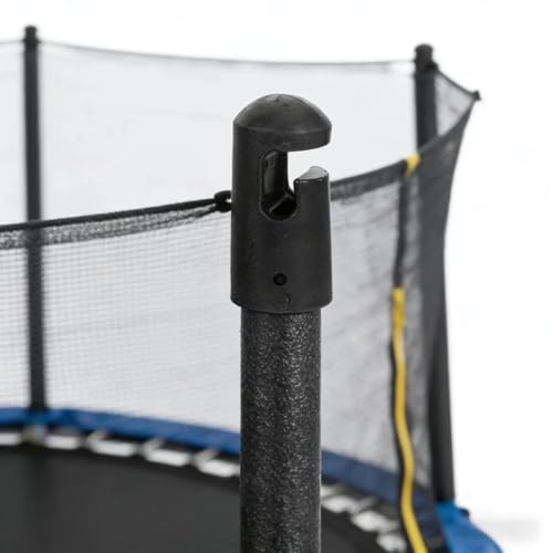 Trampoline Replacement Pole Caps, 8pcs Plastic Trampoline Net Pole Caps, Enclosure Pole Cap for Safe Installation