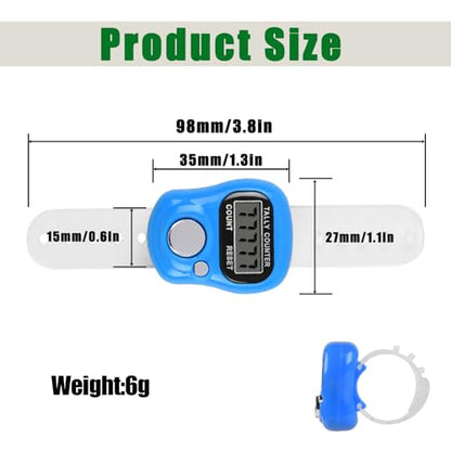 Electronic Finger Counter Tally Counter Digtal Clicker Counter 20pc