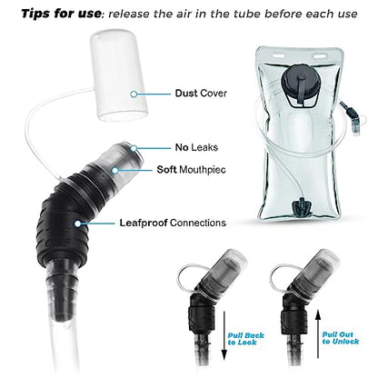 Hydration Backpack Hydration Pack Water Backpack with 2L Hydration Bladder
