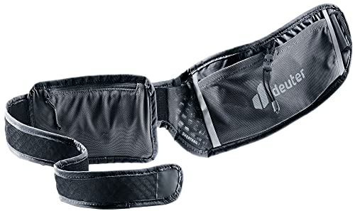 Deuter Shortrail I Endurance Waist Pack I Runners Fanny Pack with Hydration System for Trail Running & Hiking - color: Black
