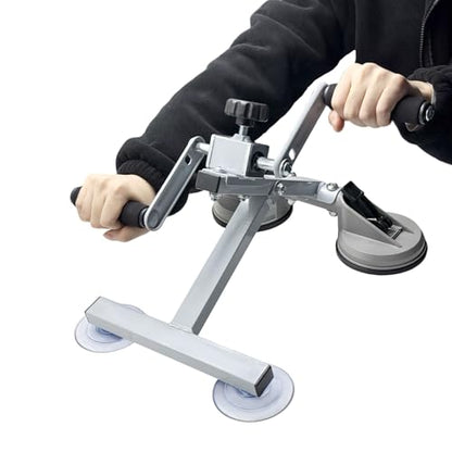 Arm Bike for Physical Therapy, with A 4-Seat Suction Cup Design for More Stable Fixation, Easy Installation, and Adjustable Resistance, Smultifunction Rehabilitation Exerciser for Arm and Shoulder.