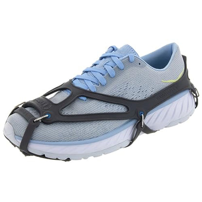 Kahtoola 1st Gen NANOspikes Footwear Traction for ICY Winter Road Running & Walking - color: Charcoal, size: Large