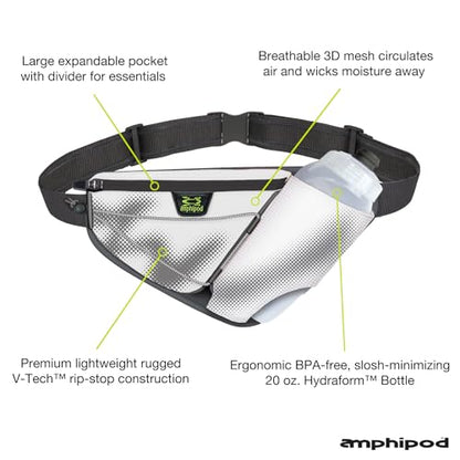 Amphipod Profile-Lite 20oz Bottle Pack, PFAS-Free Waist Belt - 20 oz