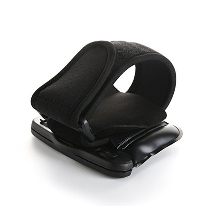SwimCell Waterproof Key Pouch for Swimming with Headphone Jack & Armband - color: Black, size: MP3 Case with Headphone Jack 3 x 4 inches