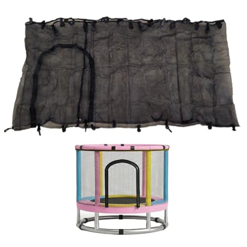 Trampoline Safety Net, 48" 55" 60" Trampoline Replacement Net Accessories, Tear Resistant Kids Protective Fences - size: 55" 140cm