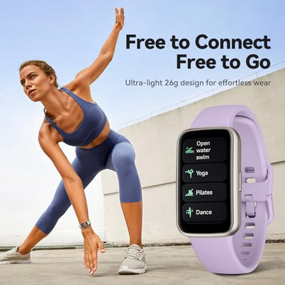 Fitness Tracker Smart Watch,1.47"Color Screen,100+ Sports,light purple - color: Light Purple