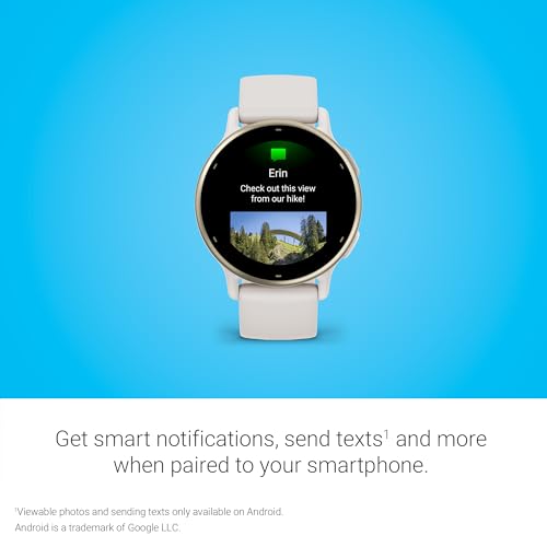Garmin vívoactive® 5, Health & Fitness GPS Smartwatch, 42mm, Ivory - color: Ivory