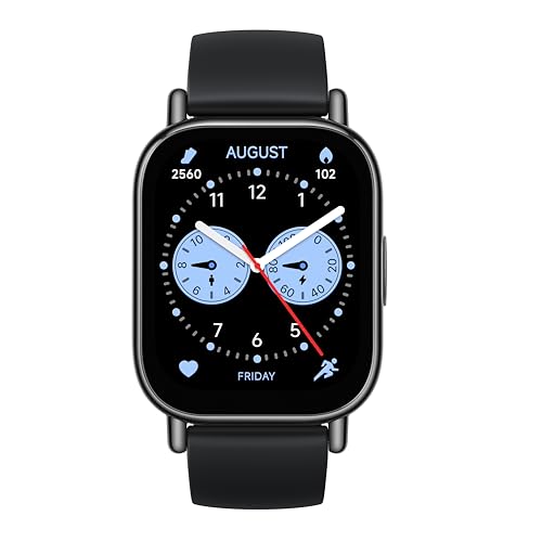 XIAOMI Redmi Watch 5 Lite Global 1.96" Amoled Up to 18 Days Battery GNSS Dual Mic 150+ Workout Modes 5ATM Water Resistance Heart Rate Sensor (Black)