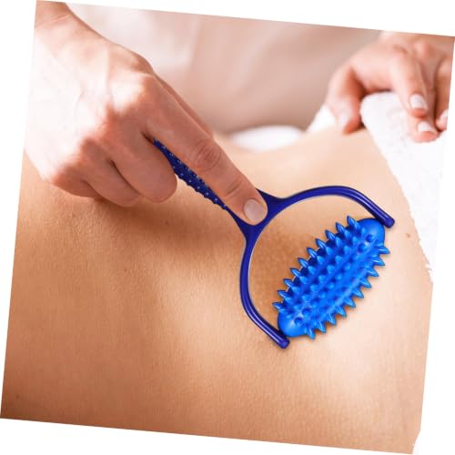 Yoga Massage Stick Roller Massager for Neck Back and Legs Blue
