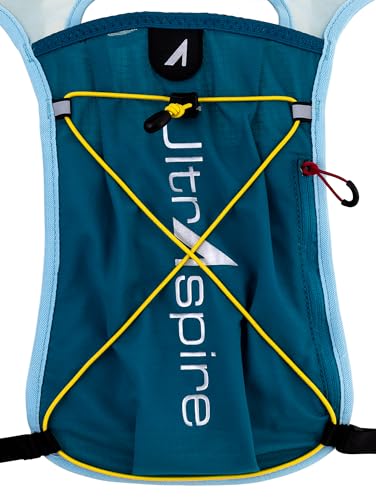 UltrAspire Spry Adult Unisex Lightweight Running Race Vest - color: 4.0 Blue/Sky, size: Universal Size with Bladder