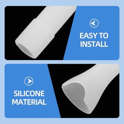 5 Pack Silicone Water Bottle Replacement Nozzles Drinking Mouthpiece Bite Valve for Sports Bottles Tumblers and Drinking Cups 2.75 in Compatible with Most Straws
