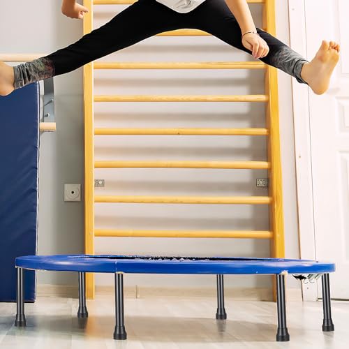 Garneck 4pcs Trampoline Leg with Pad Replacement Universal Trampoline Legs Replacement for Mini Stainless Steel Tube Leg Covers 7.48 X 1.57 X 1.57 in